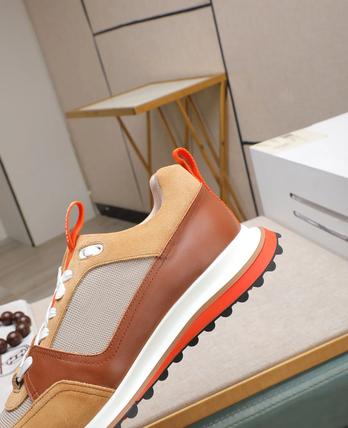 Men's shoes 💰760 Hermes🐴 25ss new autumn and winter products! Classic boot shape + British color matching design, imported calfskin, classic and durable! The original inverted mold last, the ultimate 1:1 shape, and the imported high-end cowhide presents a refined texture! Open the mold to customize the A-grade high-density private mold outsole with luxurious packaging! - Unique quality, 39-44 (38 45 46 customized)